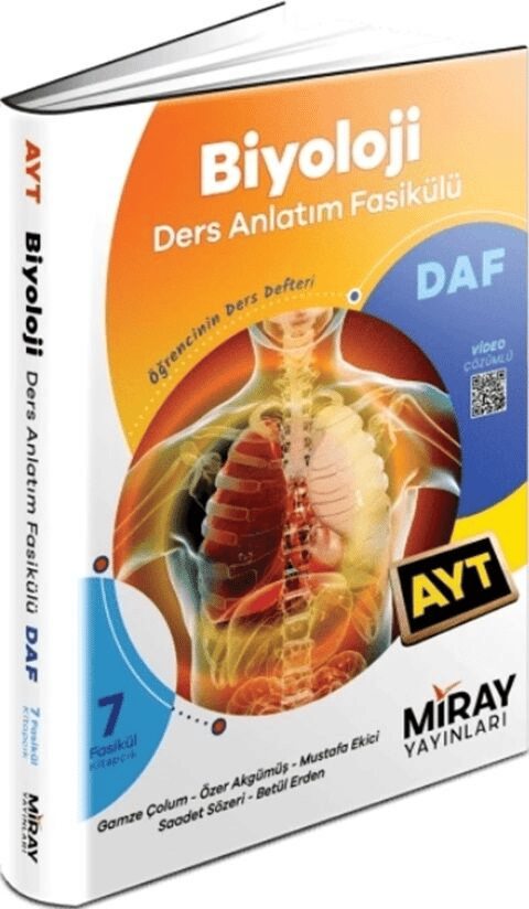 Miray AYT Biyoloji Ders Anlatım Fasikülleri