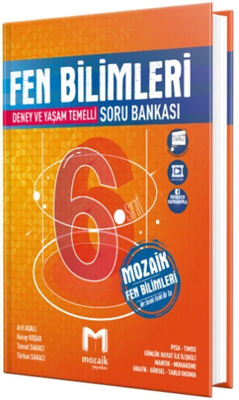 Mozaik Yayınları6. Sınıf Fen Bilimleri Soru Bankası