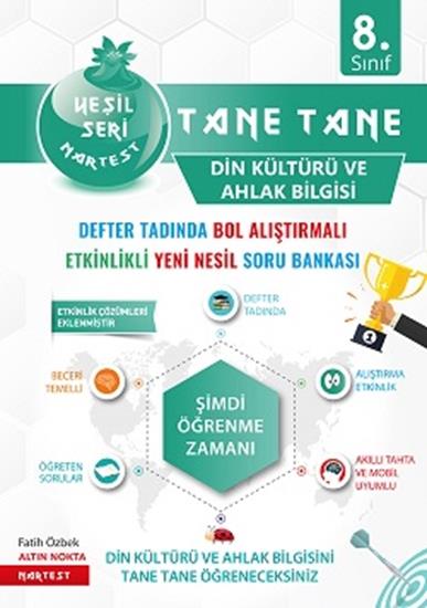 Nartest Yayınları 8. Sınıf LGS Din Kültürü ve Ahlak Bilgisi Defter Tadında Tane Tane Nartest 