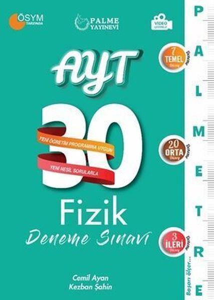 Palme AYT Fizik Palmetre Serisi 30 Deneme