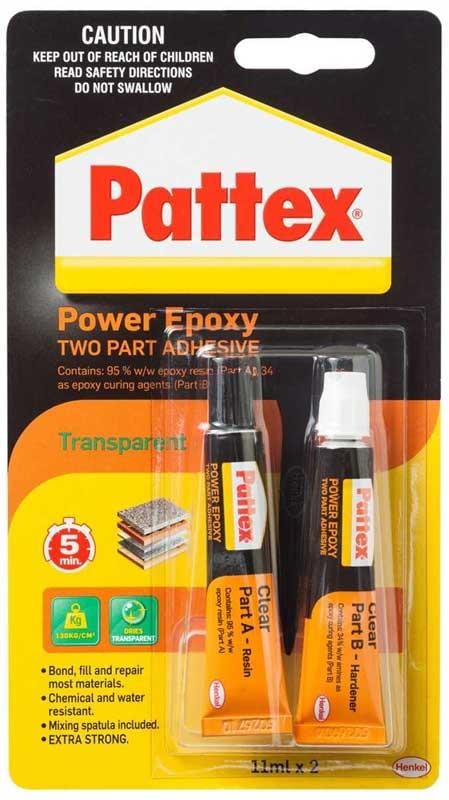 PATTEX 1990107 EPOKSİ GÜÇLÜ YAPIŞTIRICI 2X11ML