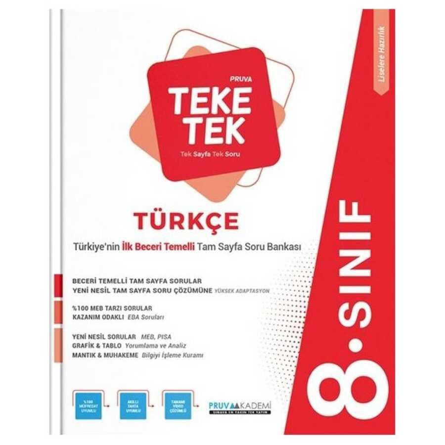 Pruva 8. Sınıf Teke Tek Türkçe