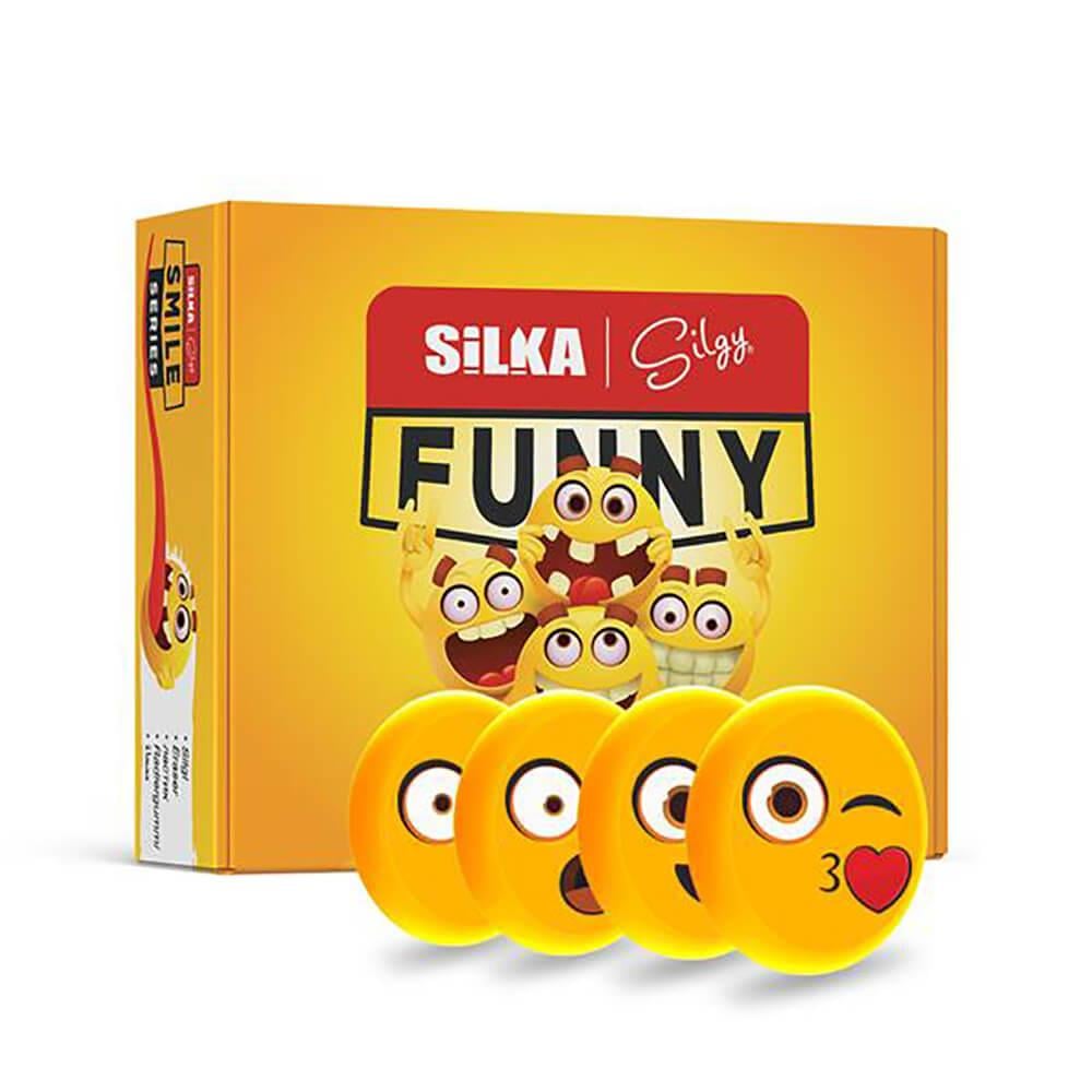 SİLKA ART-17 FUNNY SMİLE SERİSİ SİLGİ 36LI