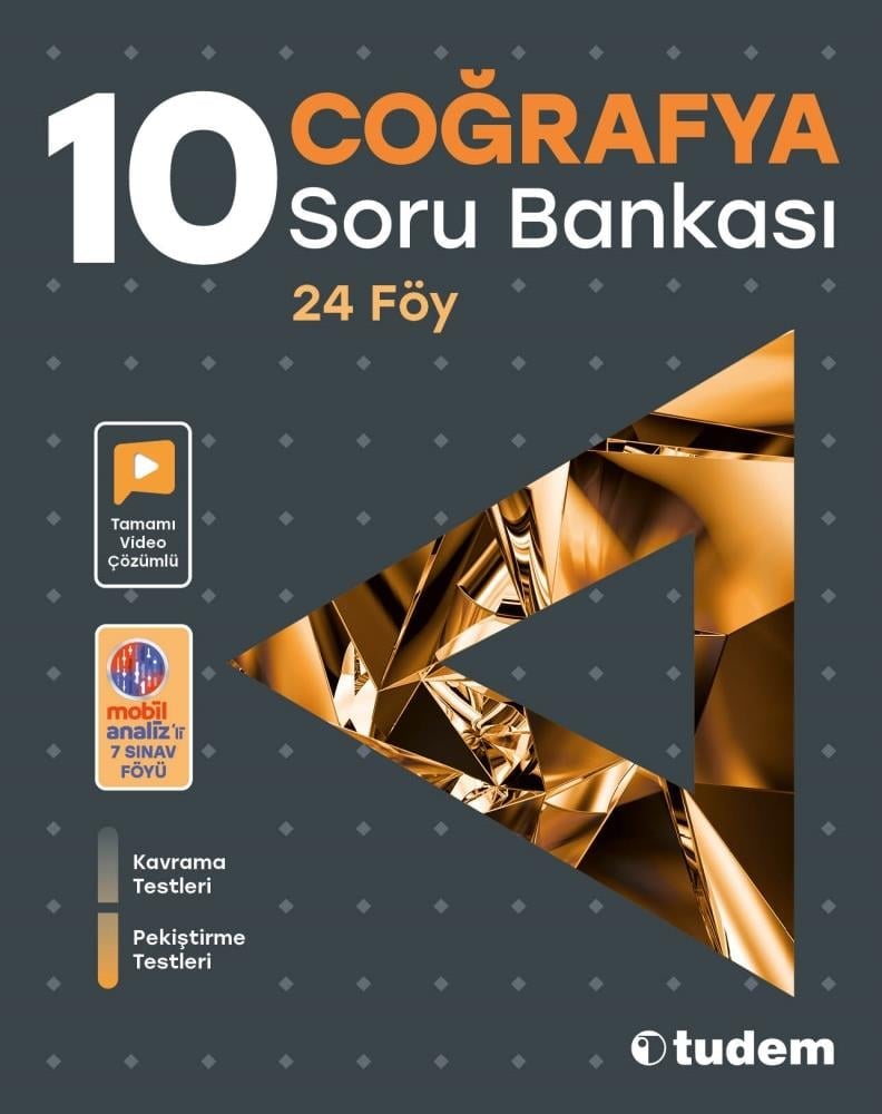Tudem Yayınları10.Sınıf Coğrafya Soru Bankası