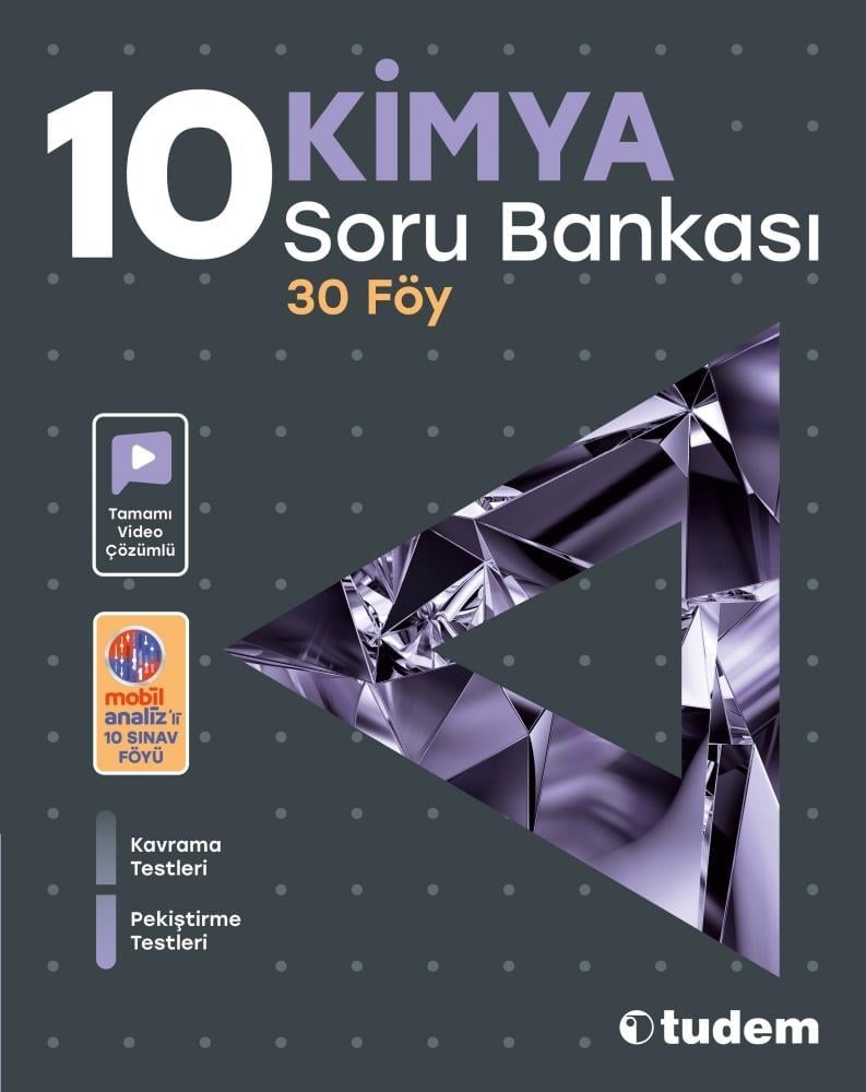 Tudem Yayınları10.Sınıf Kimya Soru Bankası