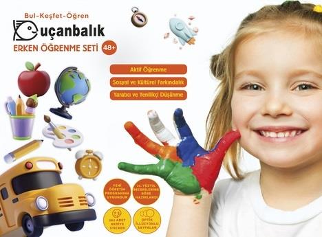 Tudem YayınlarıUçanbalık Erken Öğrenme Seti 48+ (Bul - Keşfet - Öğren)
