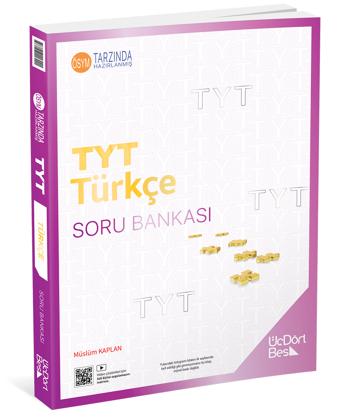 Üç Dört Beş Yayınları TYT Türkçe Soru Bankası