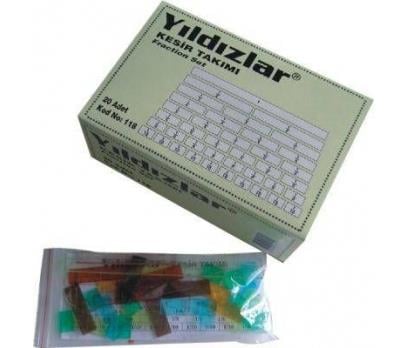 YILDIZLAR KOD:118 KESİR TAKIMI