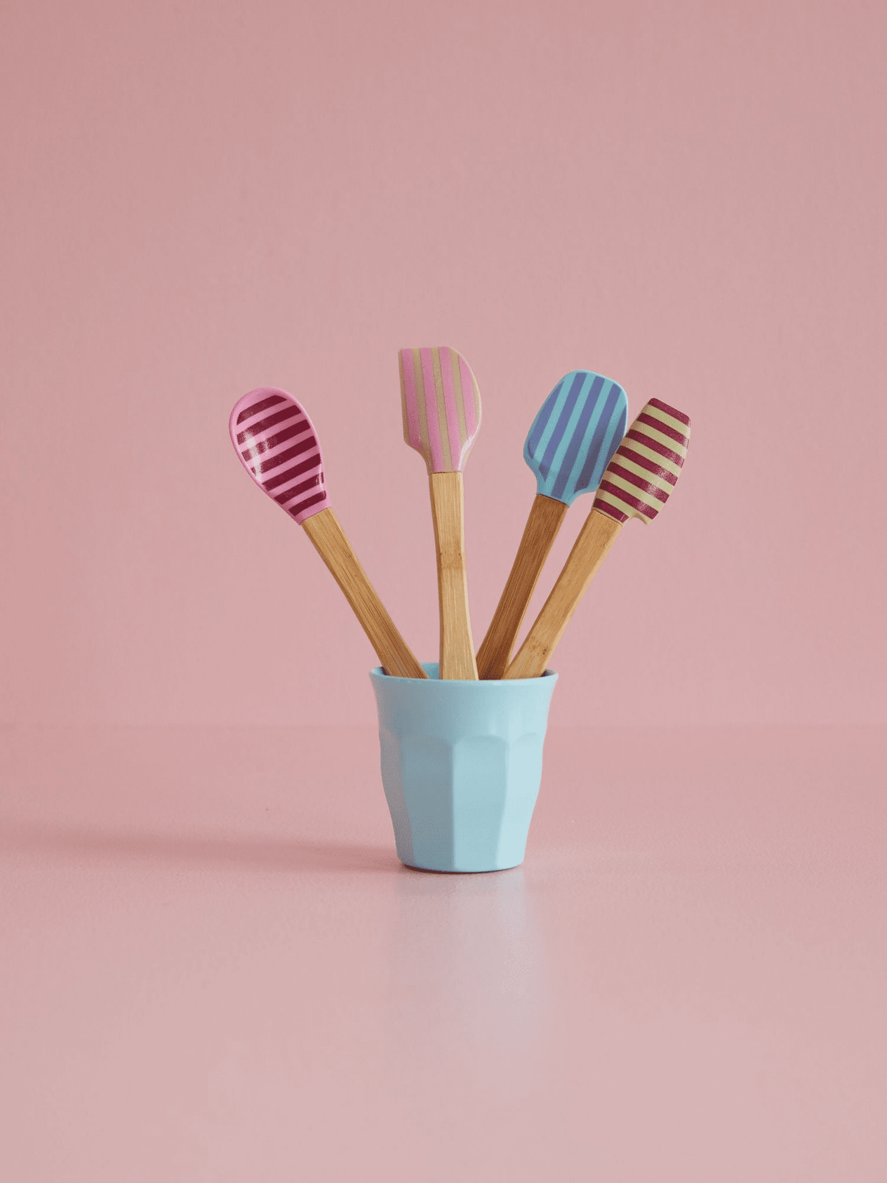4'lü Küçük Silikon Spatula