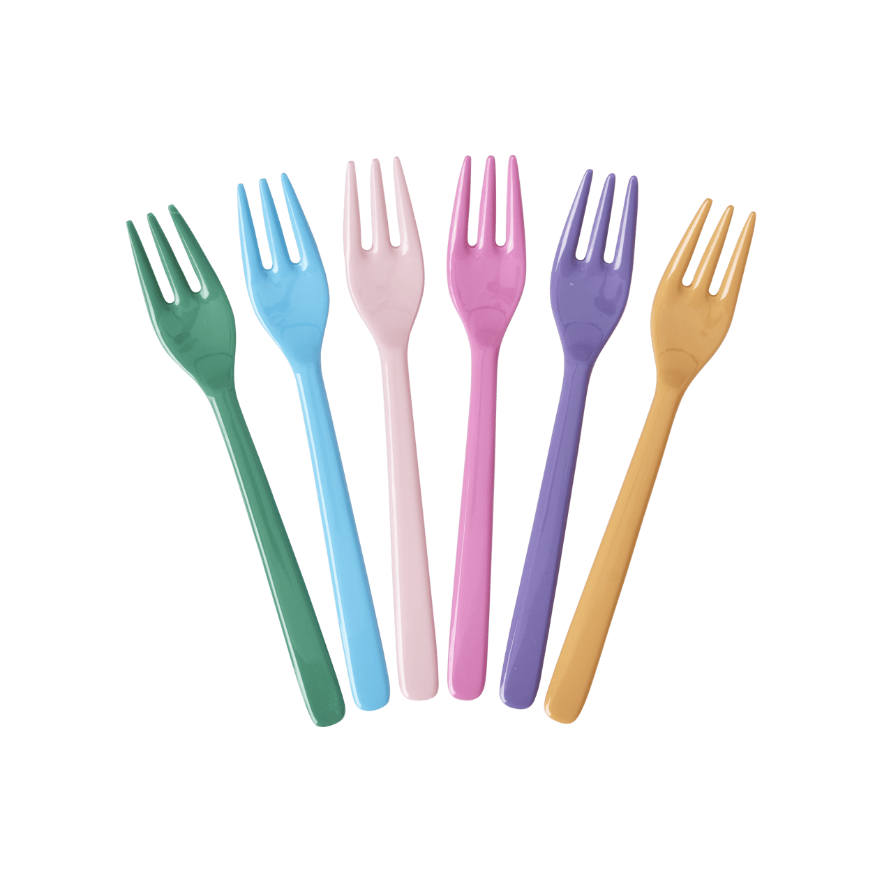 Melamin Tatlı Çatalı - 6'lı Set