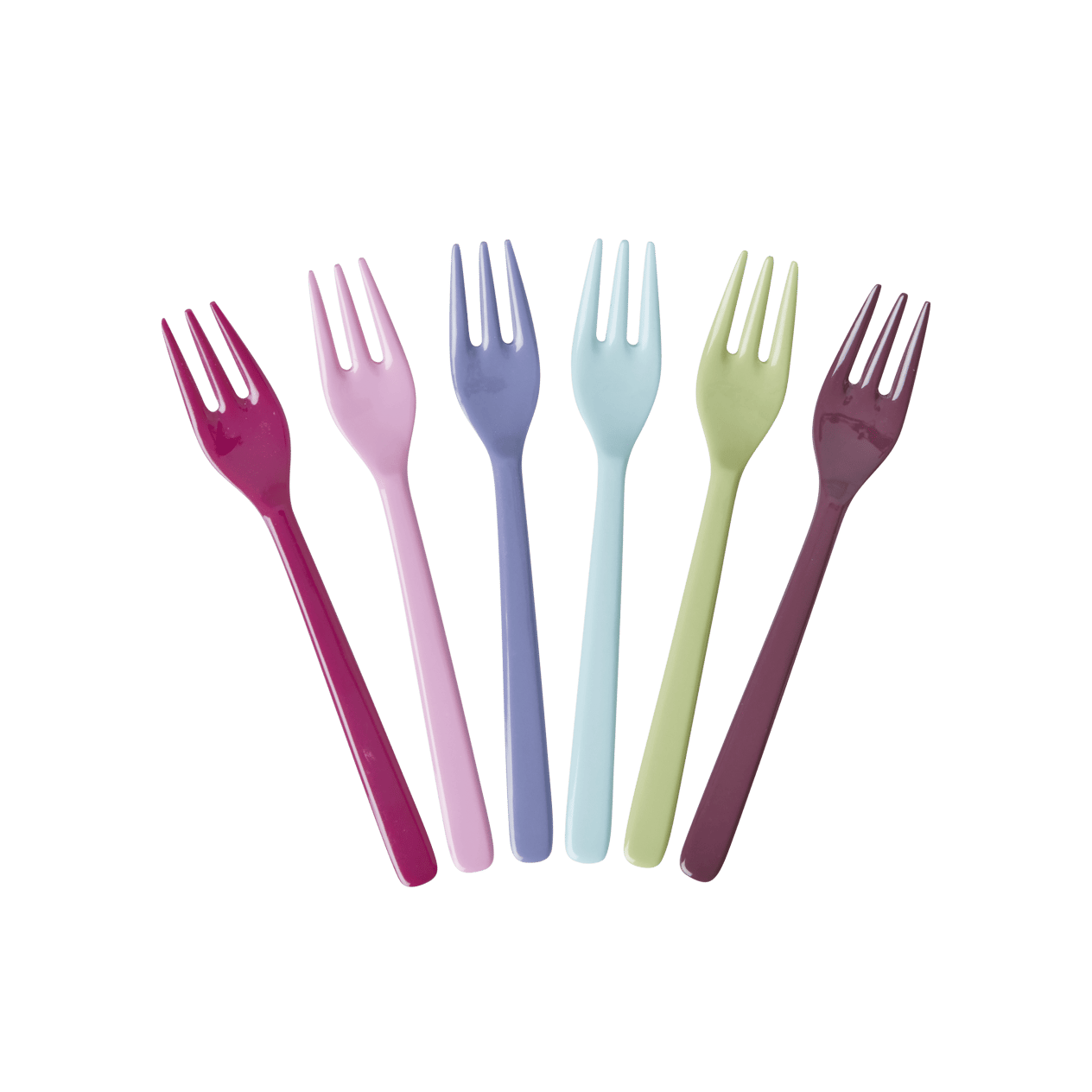 Melamin Tatlı Çatalı - 6'lı Set