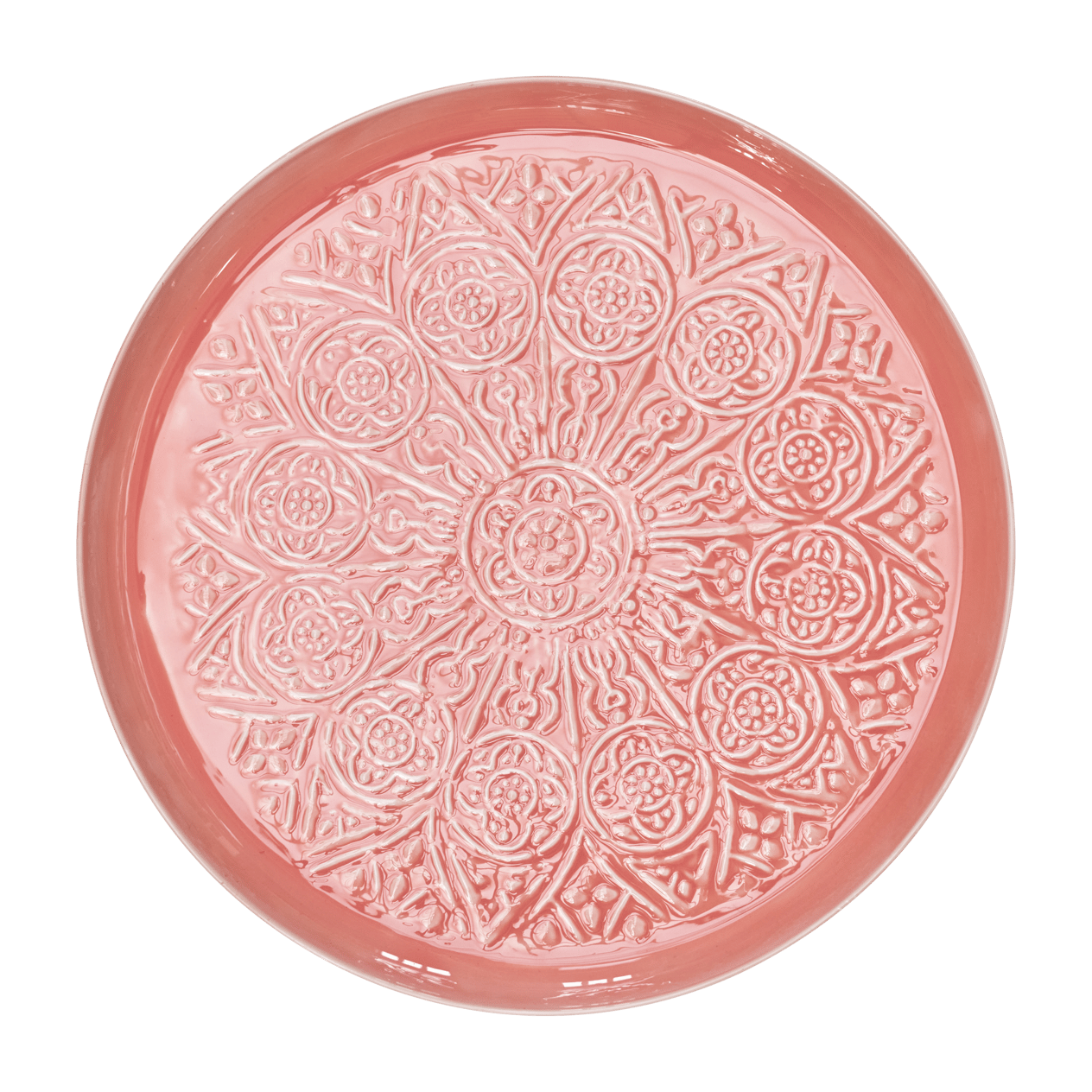 Metal Tepsi - Coral