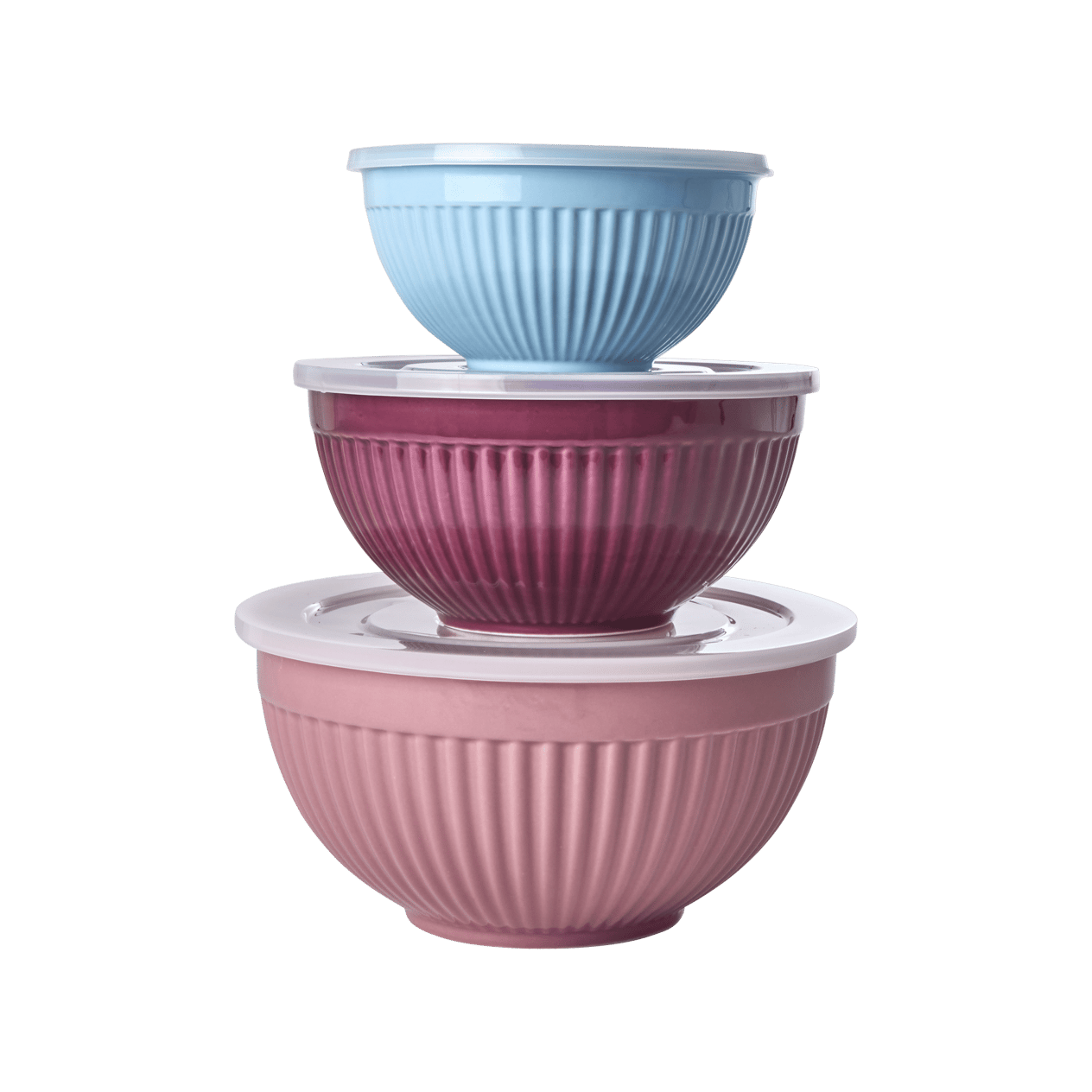 Seramik Saklama Kabı Seti - Pink