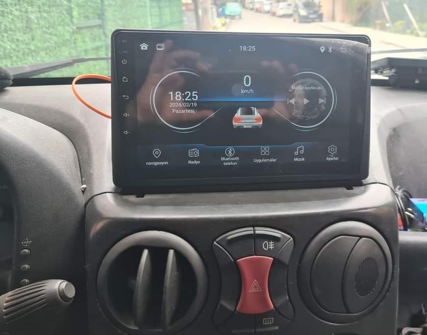 Fiat Doblo D1/D2  Android 13 Multimedya Sistemi (4 Gb Ram 64 Gb Hafıza )