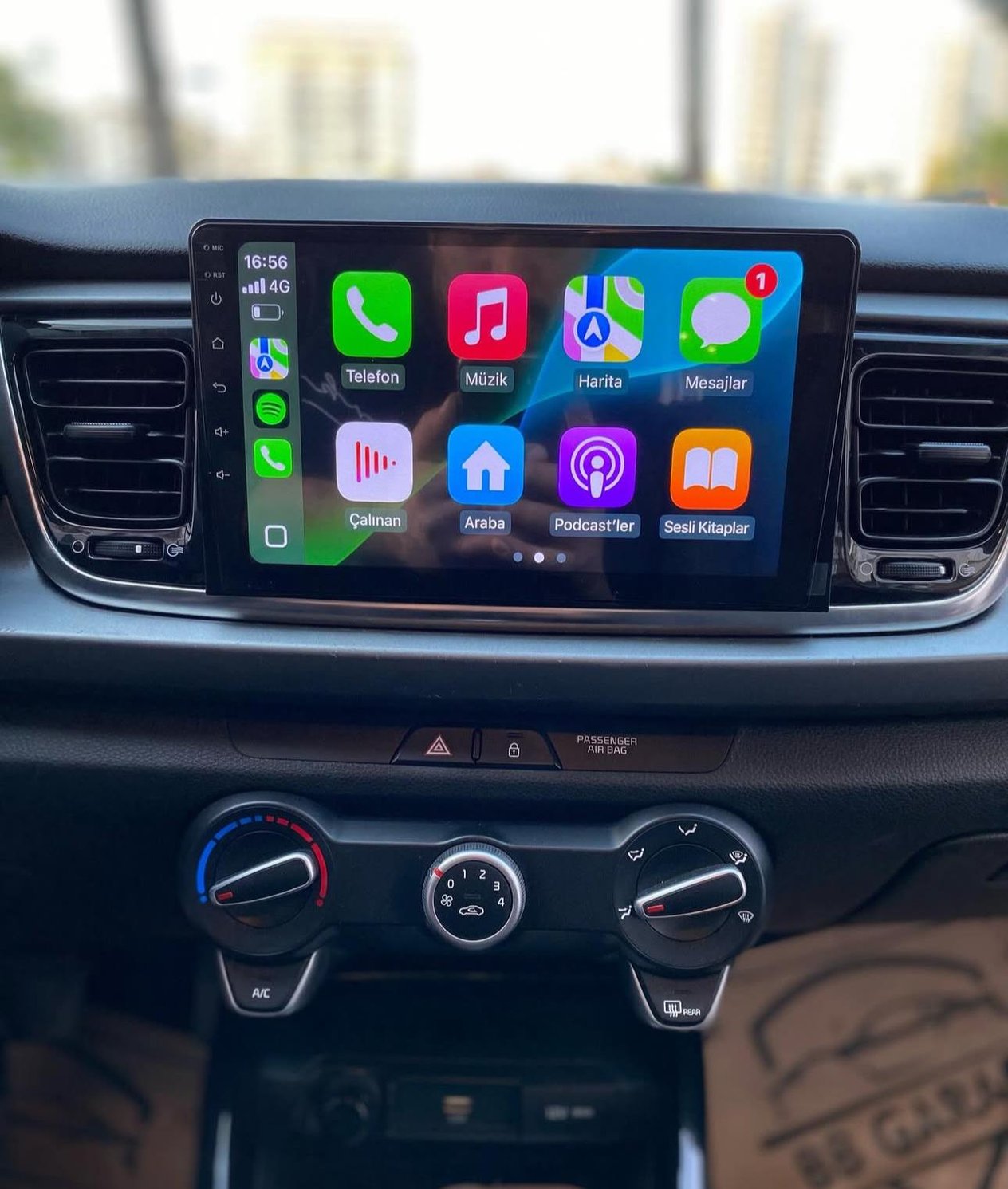 Kia Rio Android 13 Multimedya Sistemi 2017-2020 MODEL (Ultra HD Geri görüş Kameralı)