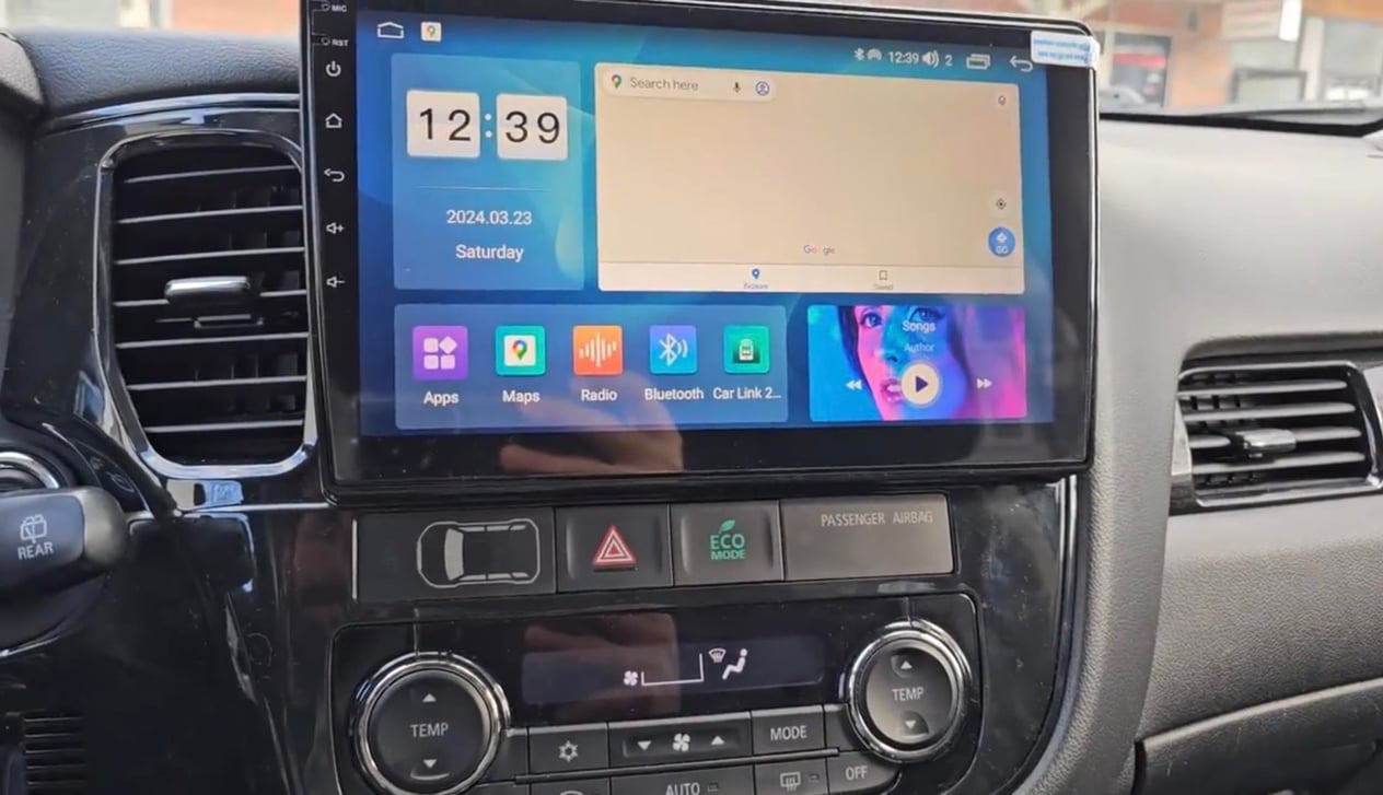 Mitsubishi Outlander Android 13 Multimedya Sistemi 2013-2019 MODEL (Ultra HD Geri görüş Kameralı)