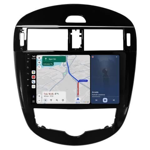Nissan Tiida - Pulsar Android 13 Multimedya Sistemi 2011-2018 MODEL DİJİTAL KLİMA (Ultra HD Geri görüş Kameralı) 