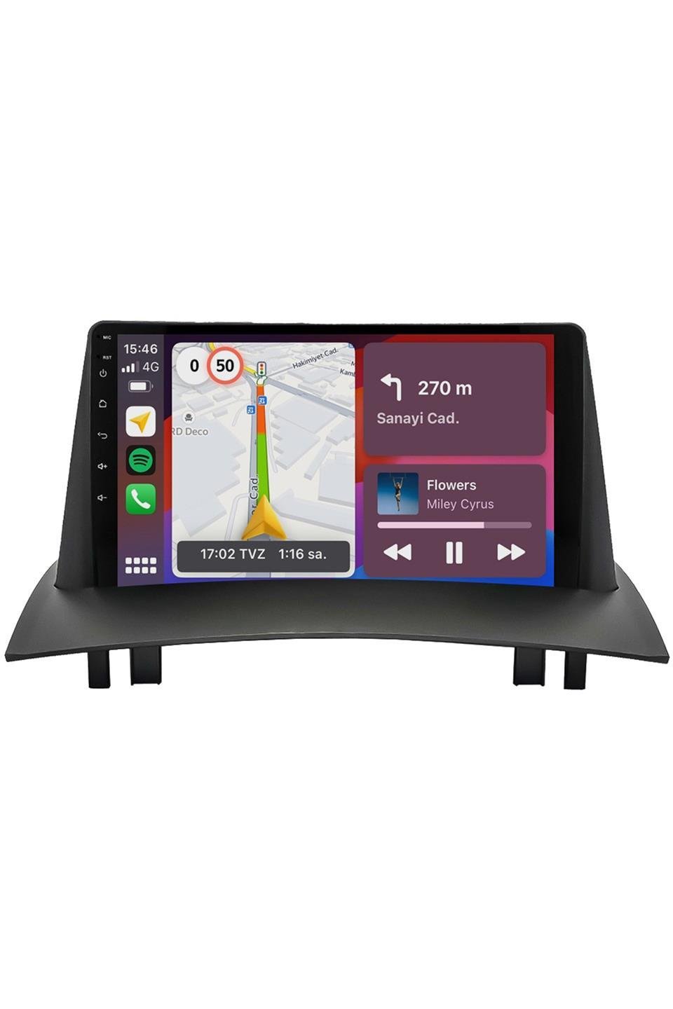 Renault Megane 2 Android 13 Multimedya Sistemi (4 Gb Ram 64 Gb Hafıza )