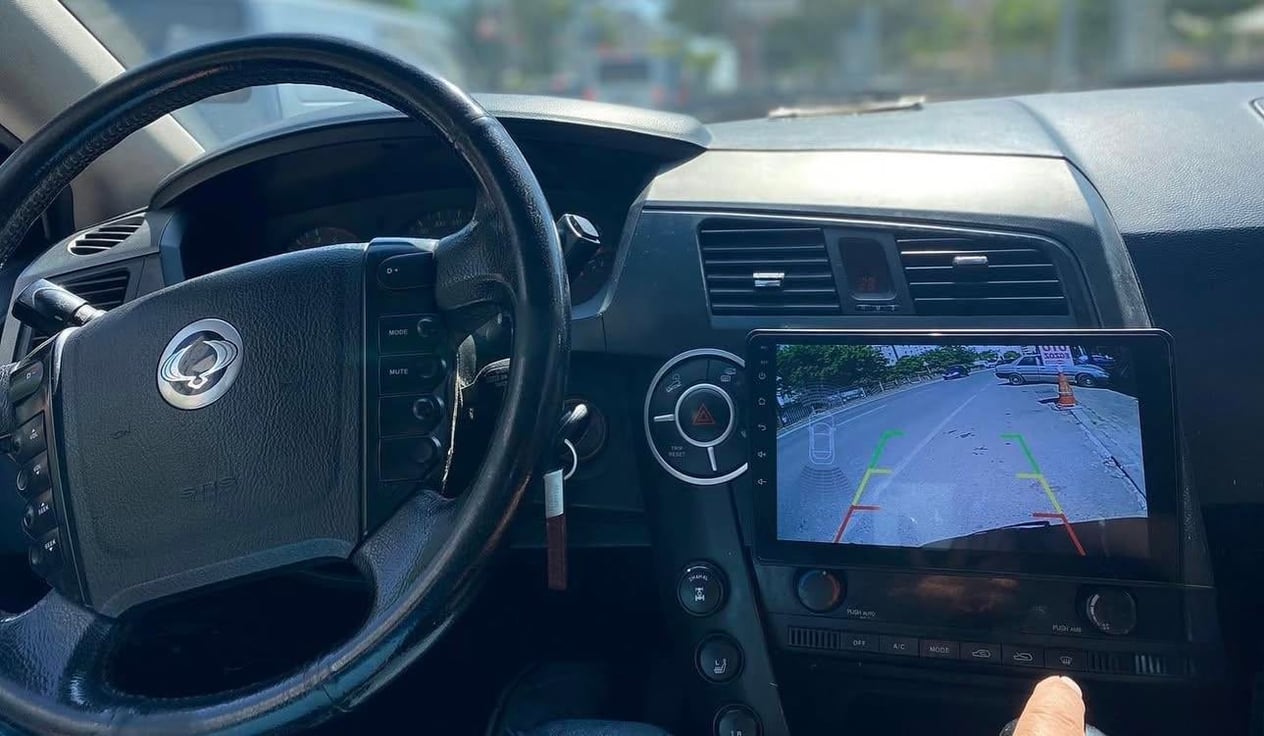 Ssangyong Actyon Sports Android 13 Multimedya Sistemi 2008-2013 MODEL (Ultra HD Geri görüş Kameralı)