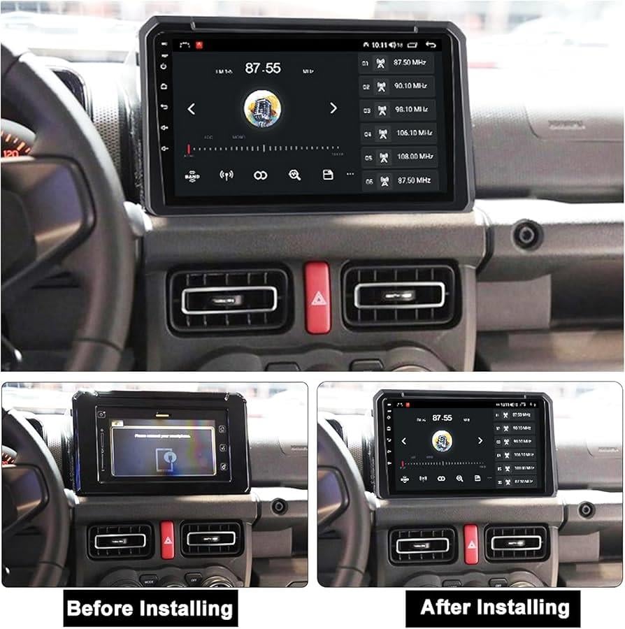 Suzuki Jimny Android 13 Multimedya Sistemi 2018-2023 MODEL (Ultra HD Geri görüş Kameralı)