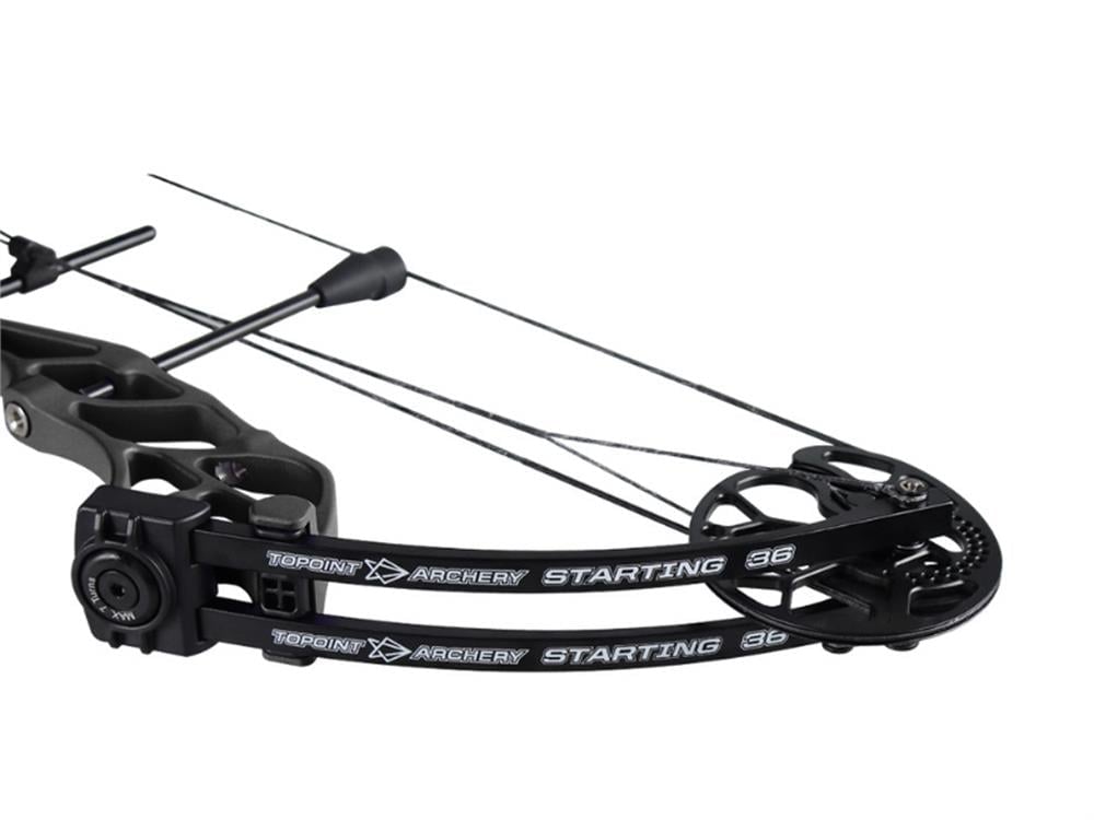 Topoint Compound Bow Starting 36 Rotating Mod 19-60lbs 20-31' RH
