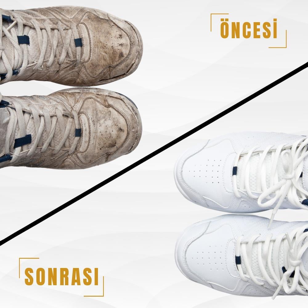 Beyaz Ayakkabı,Deri,Kumaş Boyası,Sneaker Beyaz Ayakkabı Temizleyici,Ayakkabı Çekeceği 75 ML