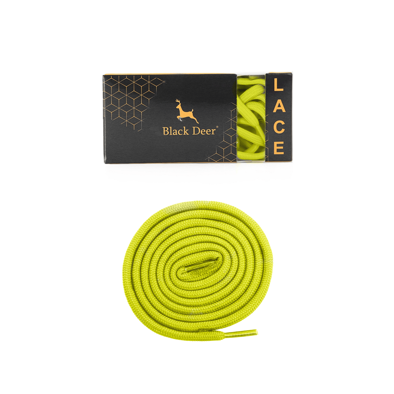 Black Deer Shoelace Sarı Spor Ayakkabı Bağcık