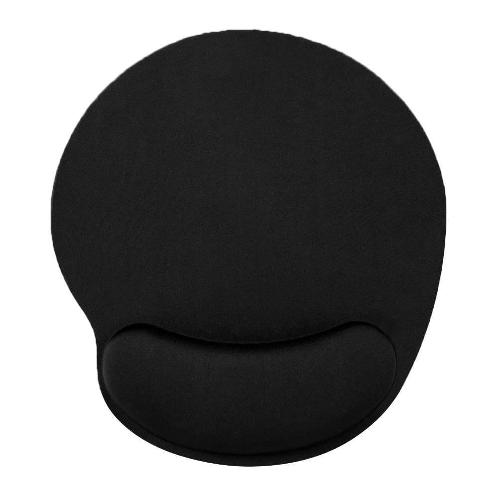 Siyah Bilek Destekli Ergonomik  Kaymaz Taban Mouse Pad