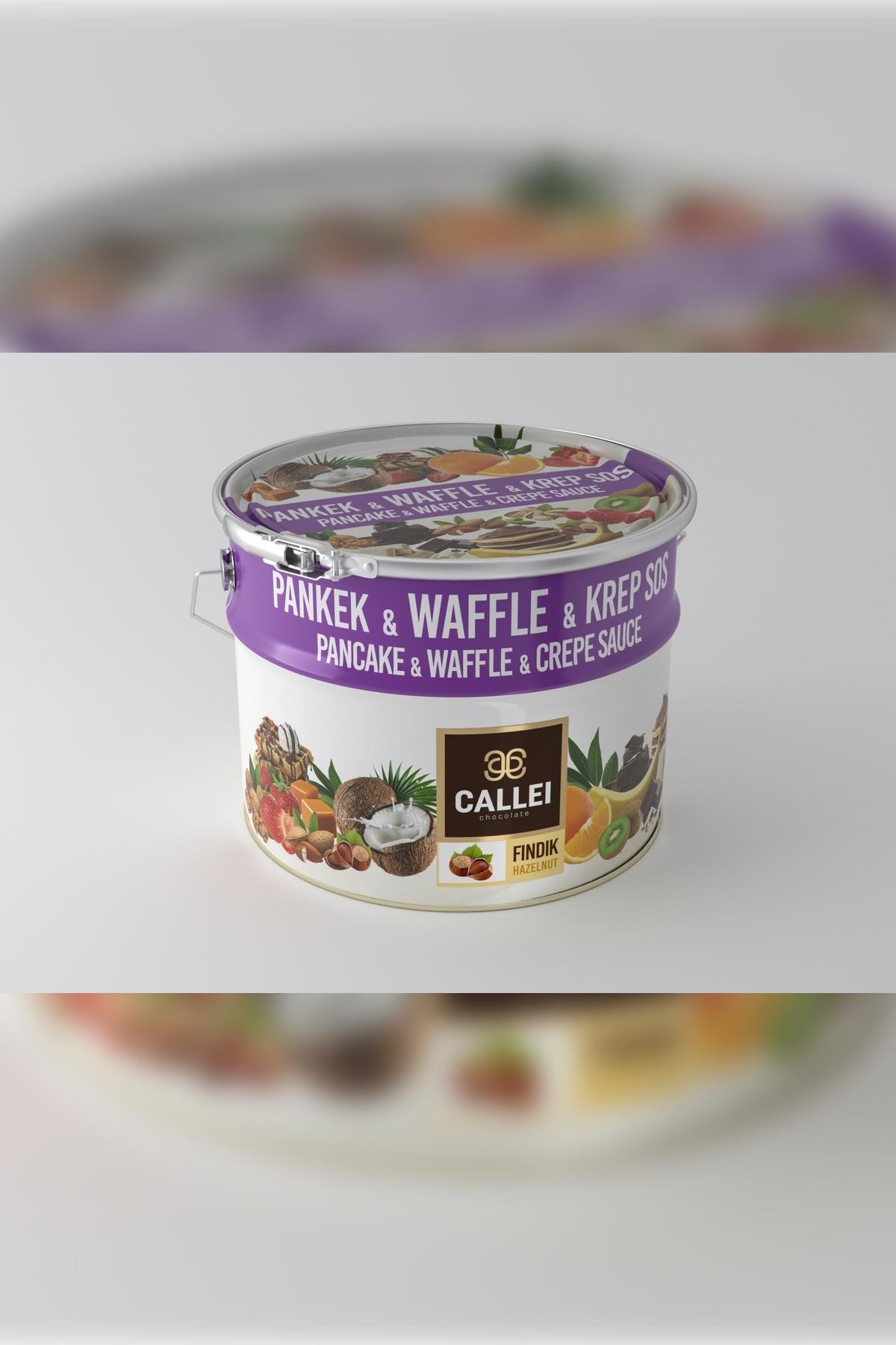 Callei Extra Waffle&Krep&Pankek Sos-Fındık