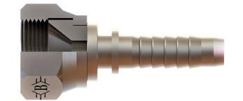 1/4 M14X1,5 METRİK SOMUNLU 60° İÇE HAVŞA KOMATSU RAKORU