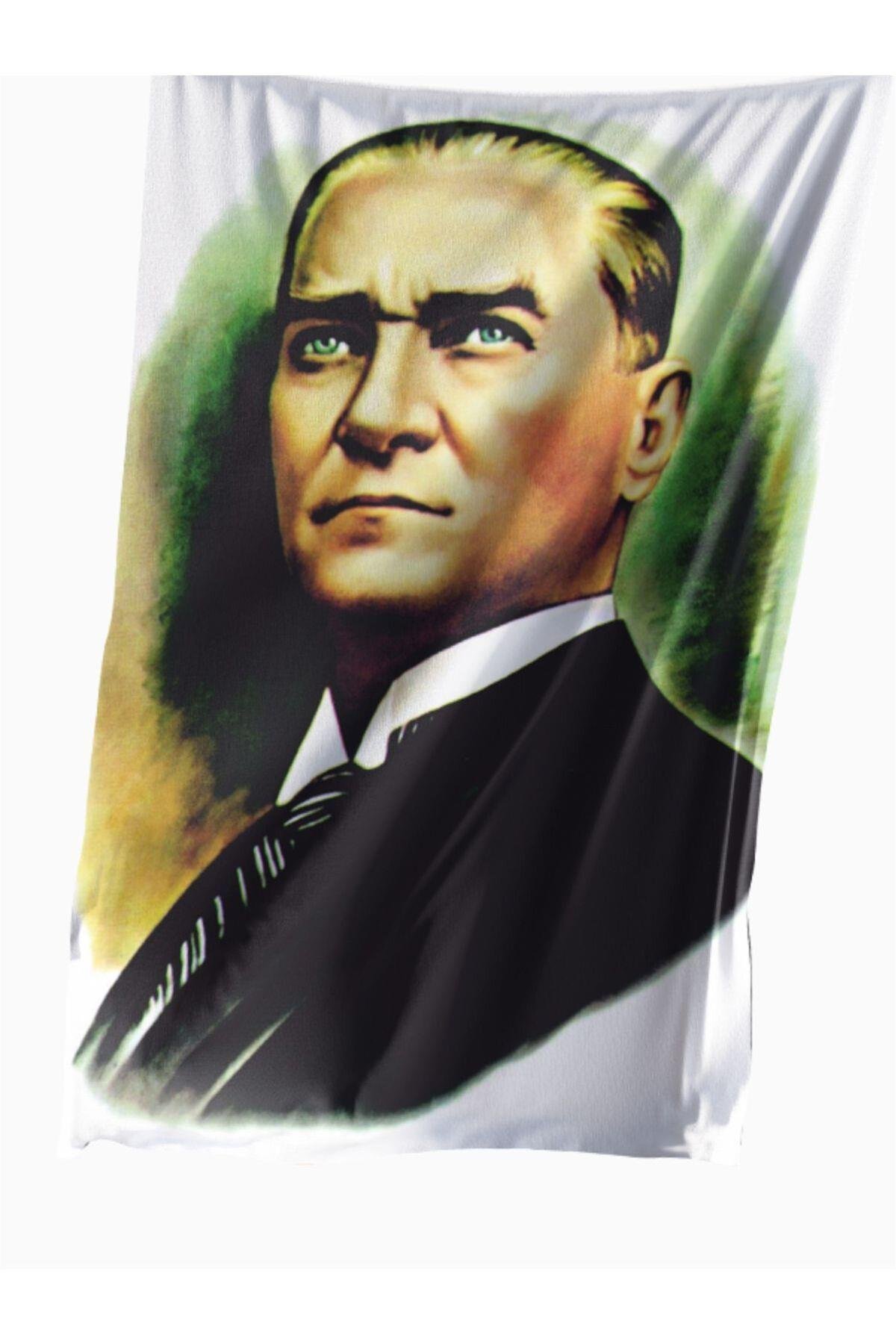 Atatürk Posteri 70x105 cm (10 Adet) 1. Kalite Raşel Kumaş