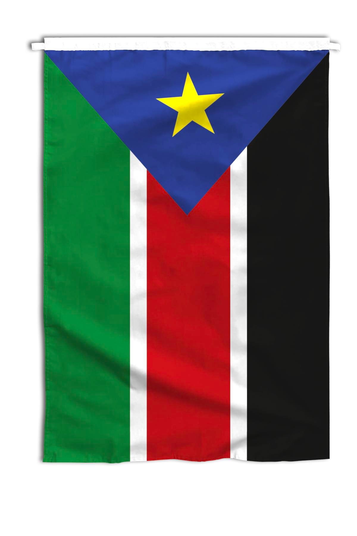 Sudan Ülke Bayrağı 1. Kalite Raşel Kumaş