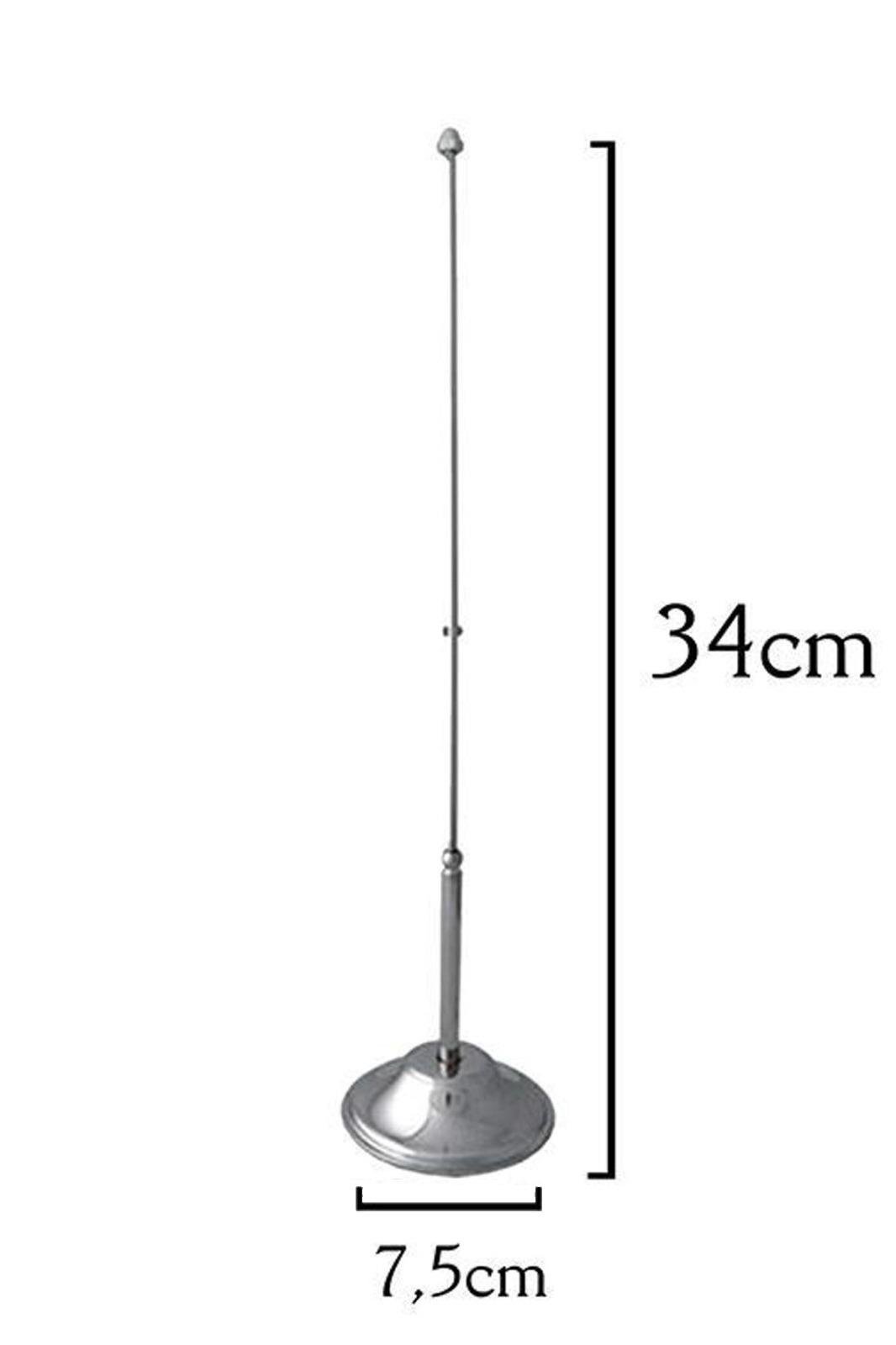 Tekli Masa Bayrağı Set - Katar