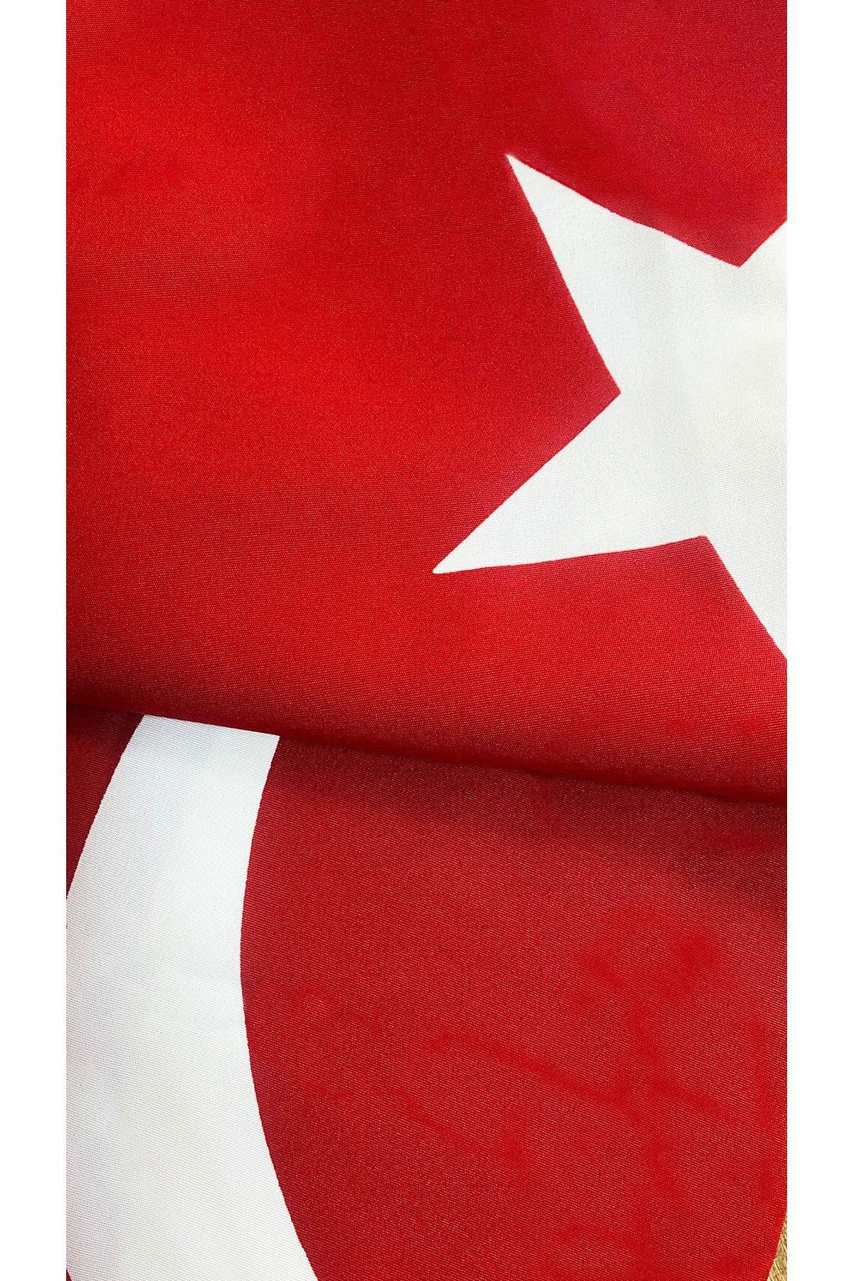 Türk Bayrağı 70x105 cm (5 Adet) 1.Kalite Alpaka Kumaş
