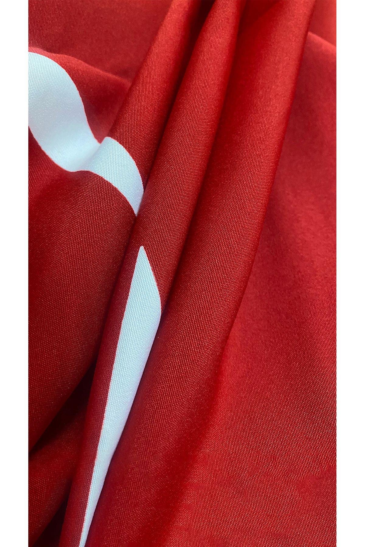 Türk Bayrağı 70x105 cm (5 Adet) 1.Kalite Alpaka Kumaş