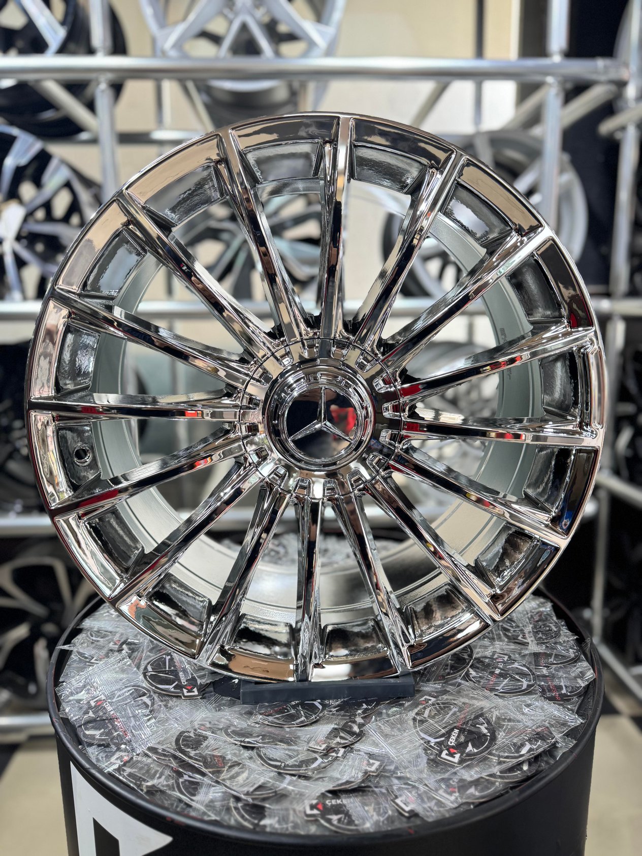 19'' 5x112 MERCEDES S400 AMG KROM JANT MODELİ
