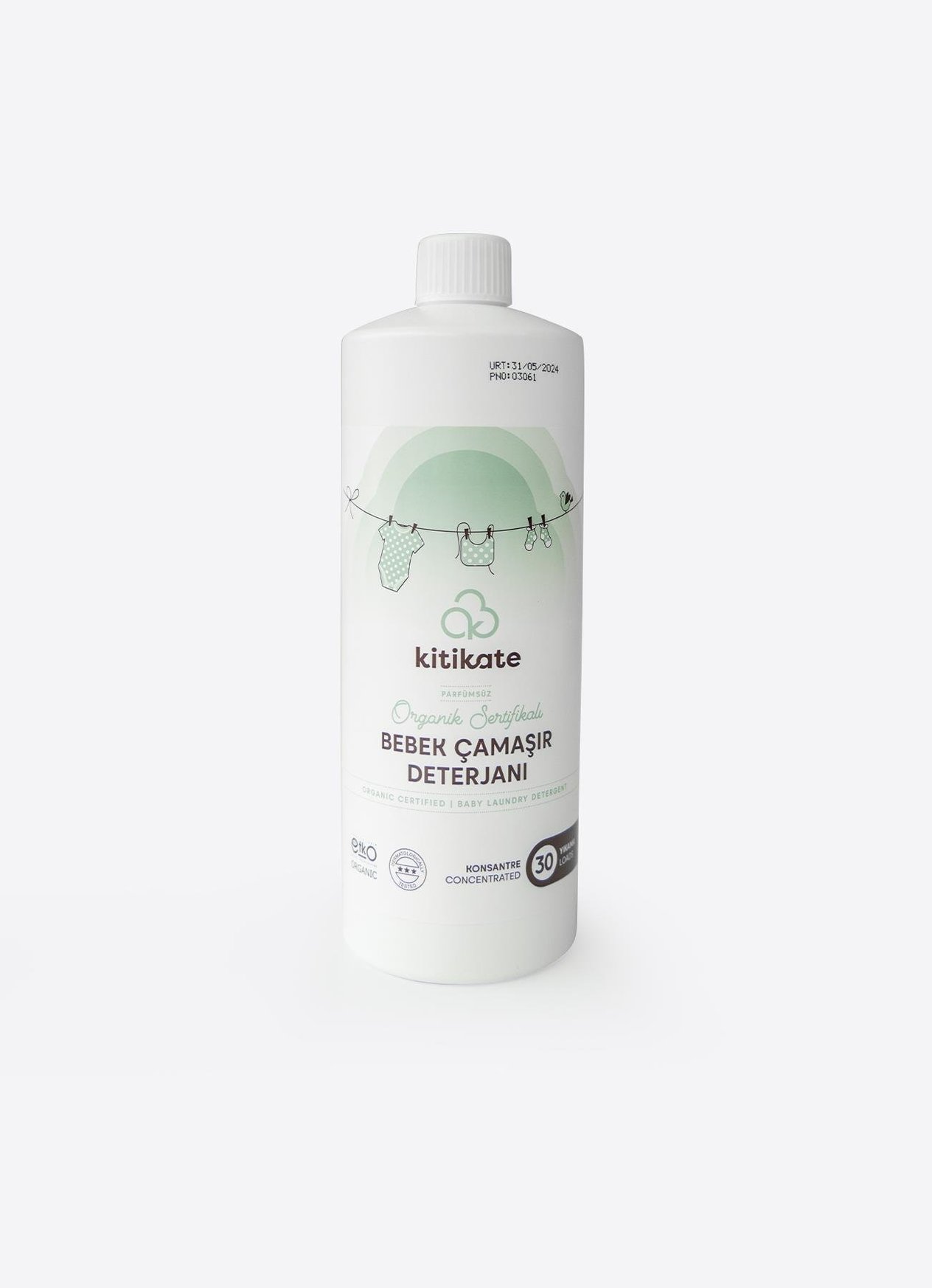 ORGANİK BEBEK ÇAMAŞIR DETERJANI 1050ml STD