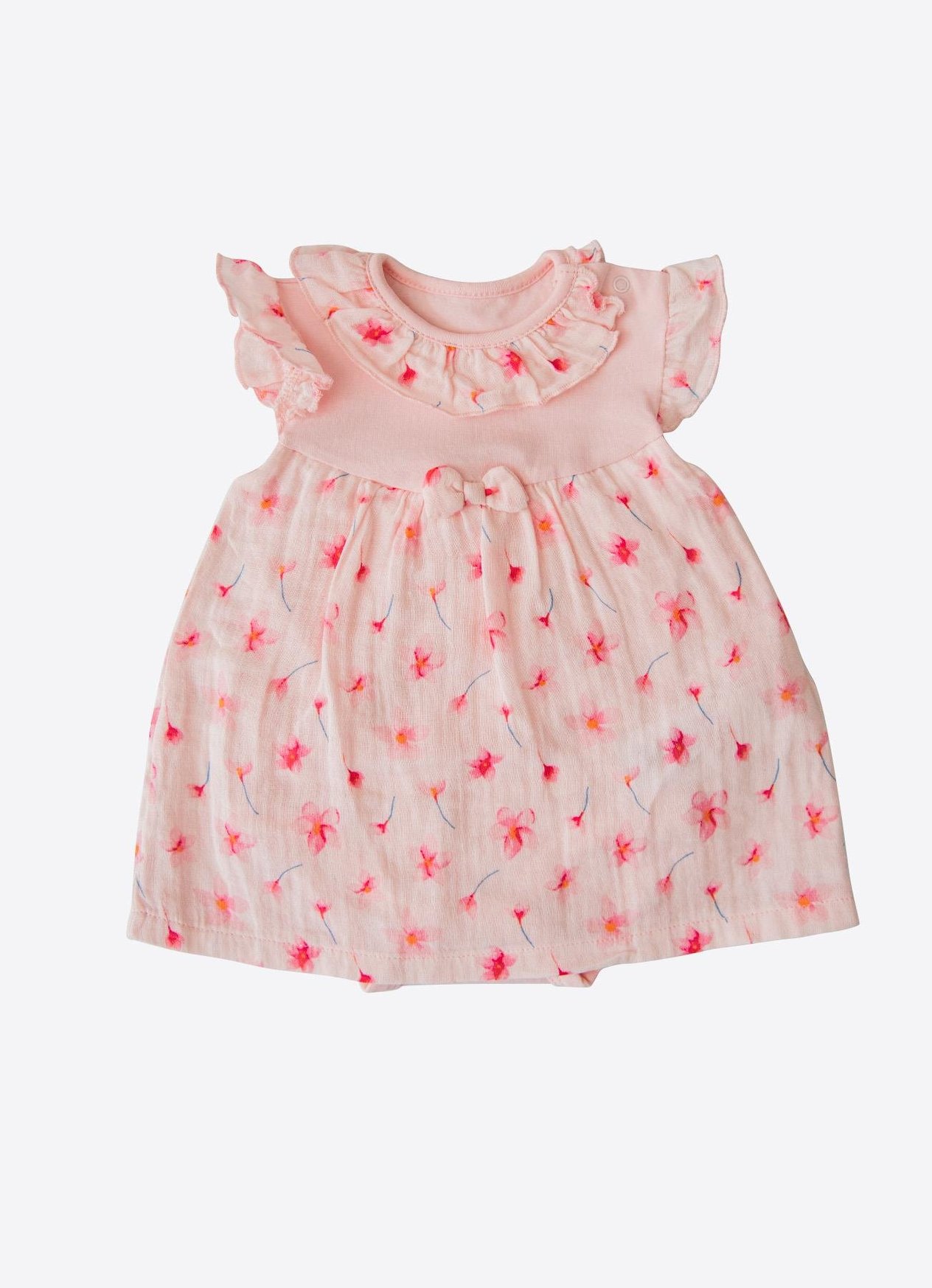 Organik Buga Müslin Jile Body Pembe