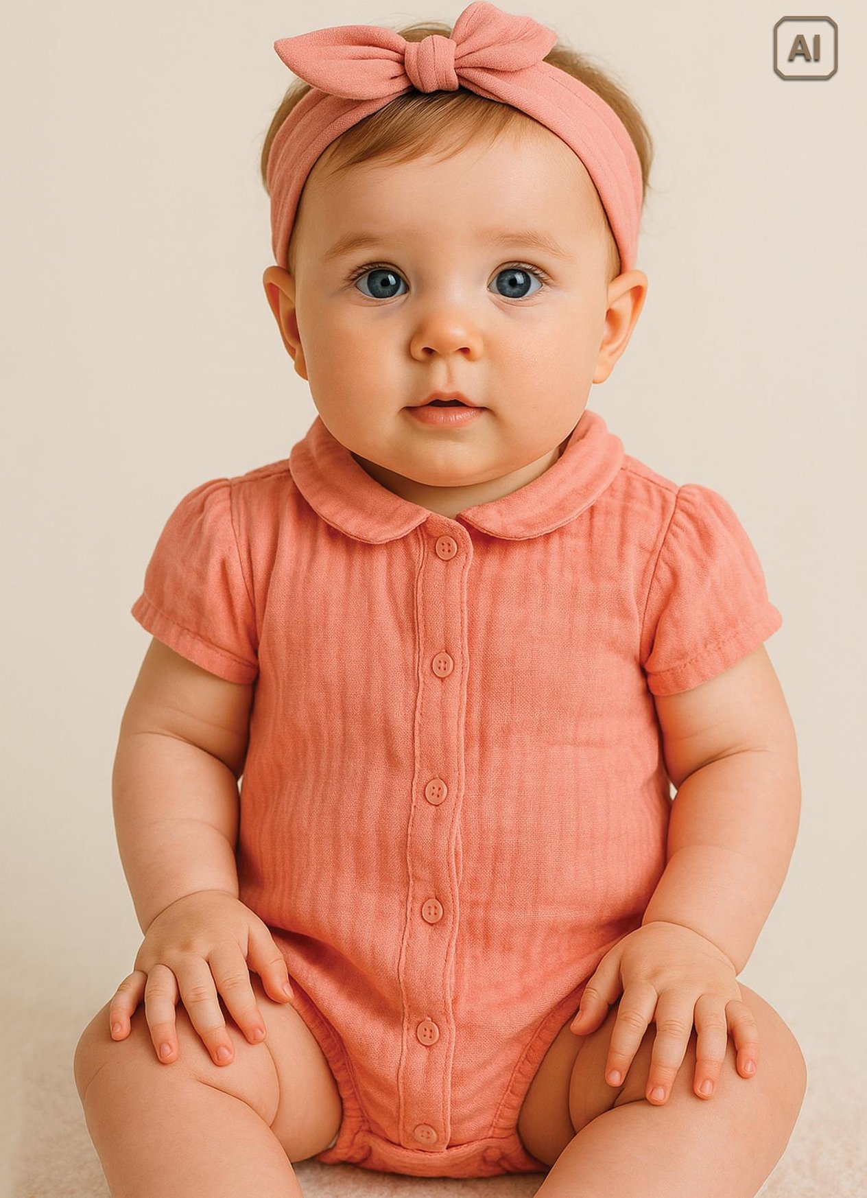 Organik Linda Gömlek Body Pembe