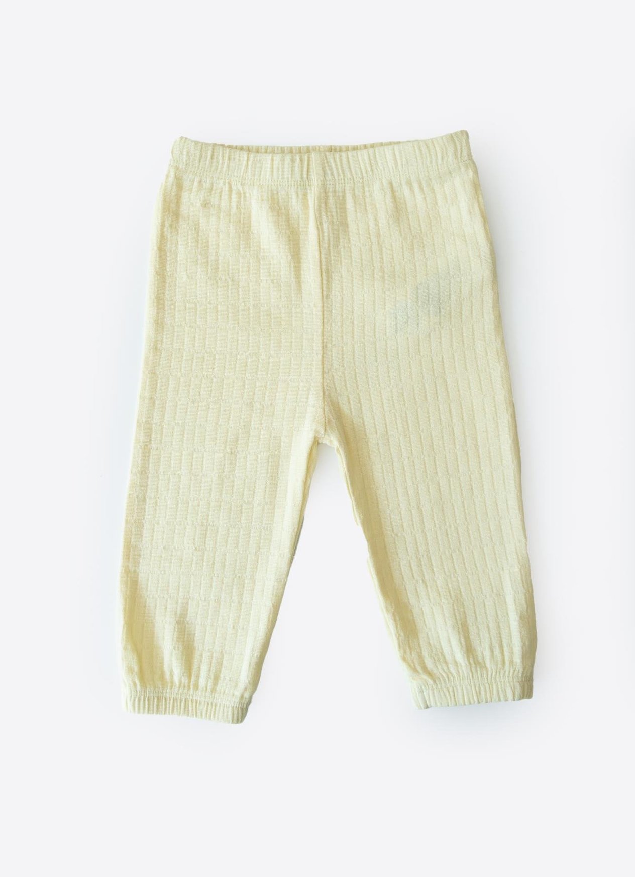 Organik Müslin Pantolon Sarı