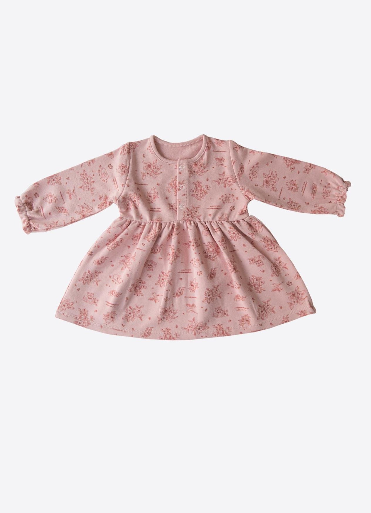 Organik Secret Elbise Pembe