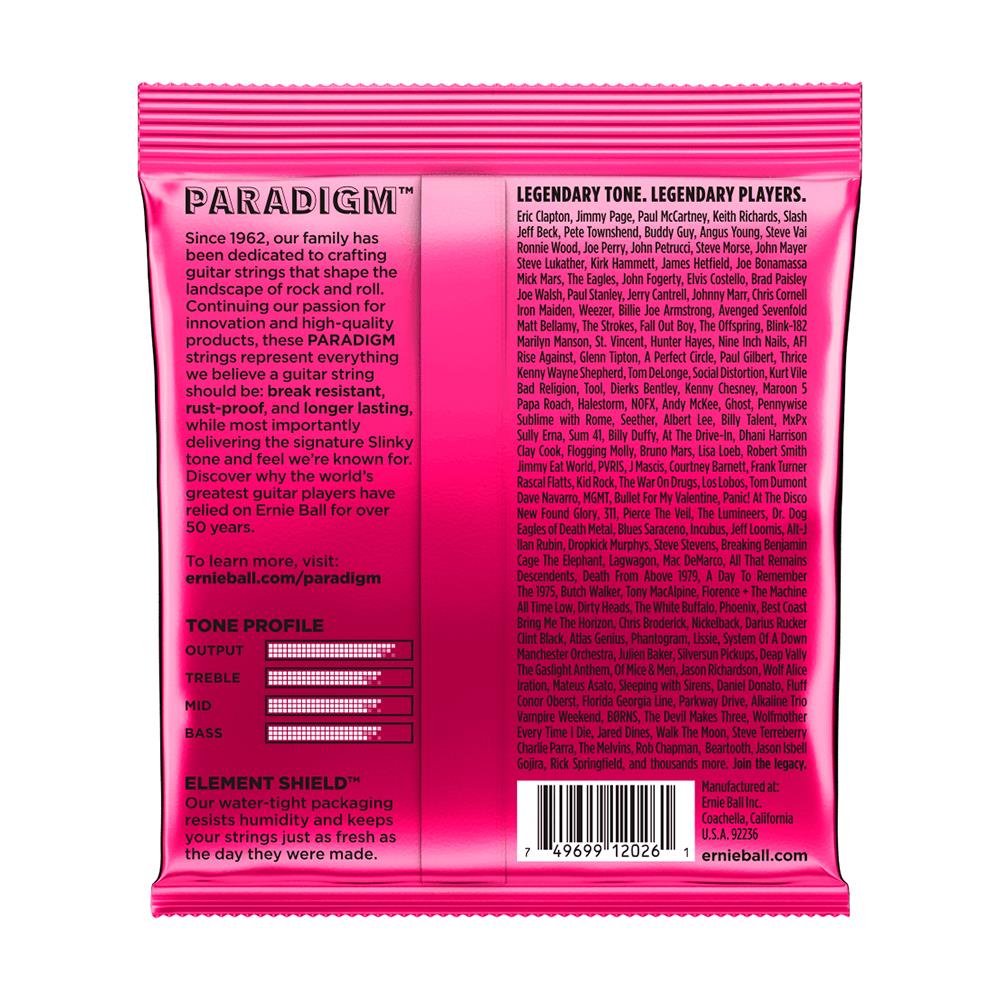 ERNIE BALL P02023 Paradigm Super Slinky 9-42 Elektro Gitar Tel Seti