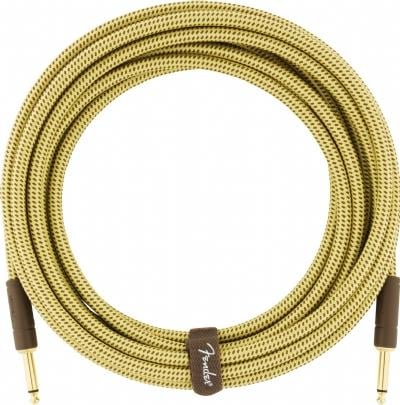 Fender Deluxe Düz/Düz Uçlu 3m Tweed Enstrüman Kablosu