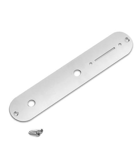 Fender Vintage Telecaster Control Plate 2-Hole Chrome Gitar Yedek Parça