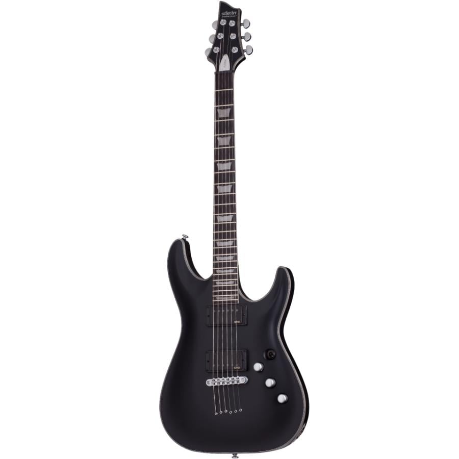 Schecter C-1 Platinum Elektro Gitar (See-Thru Siyah Saten)