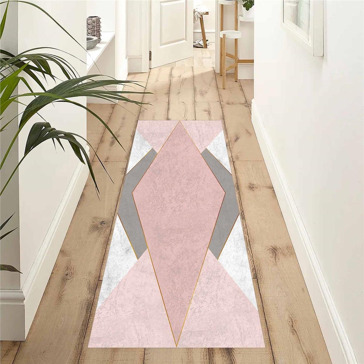 Geometrik Desen Koridor Halısı