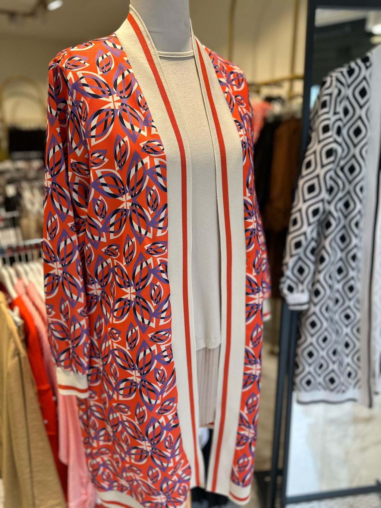 Hüma Sultan Dijital Kimono Ceket