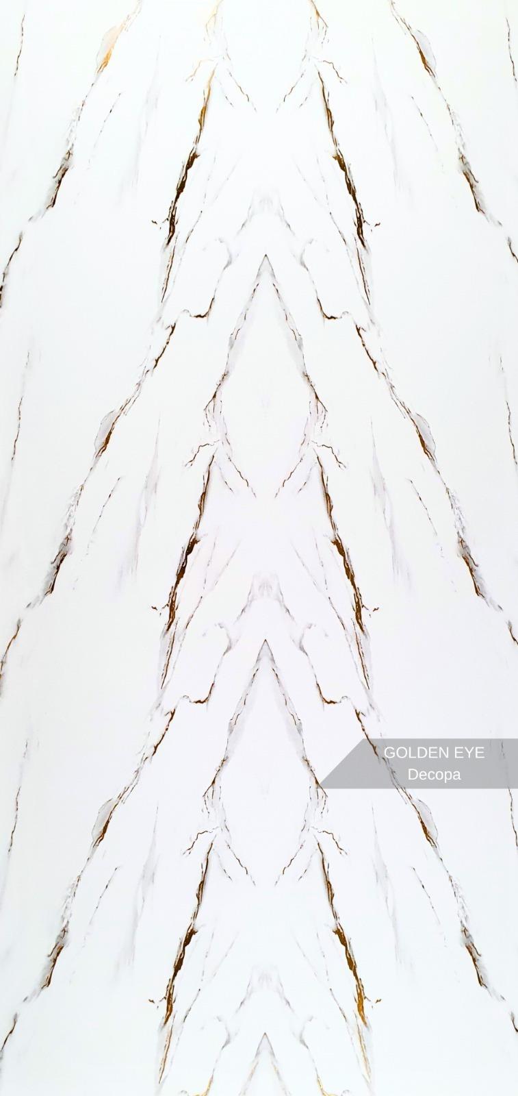 Golden Eye Mermer Desenli Pvc Duvar Paneli 122*244cm