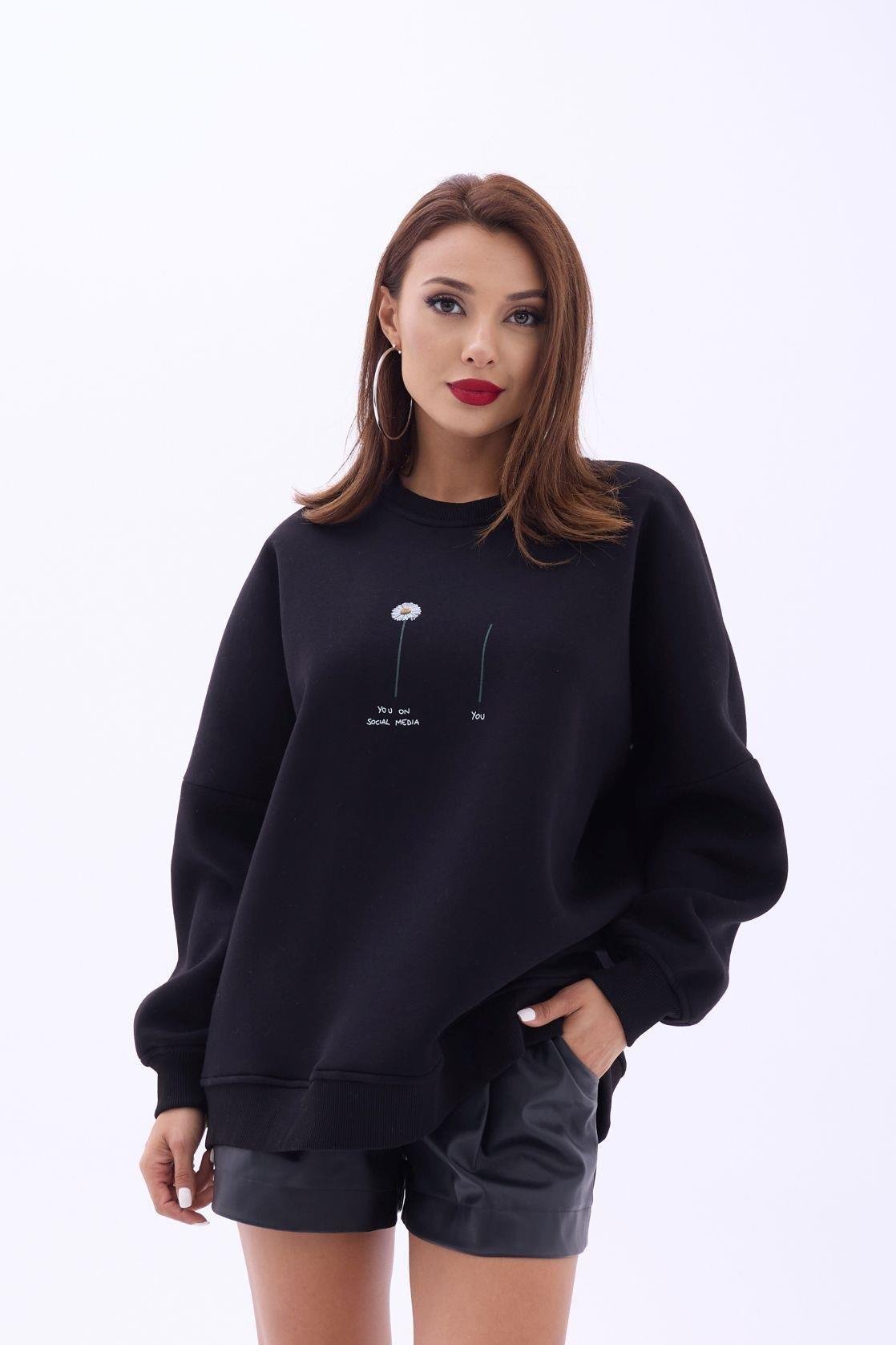7228 SWEAT-SİYAH
