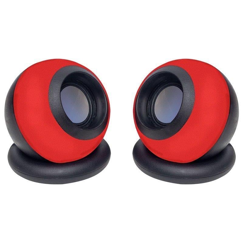 Magicvoice D-08L 1+1 USB Mini Oval Hoparlör - Speaker (2*3 Watt - 4 Ohm)